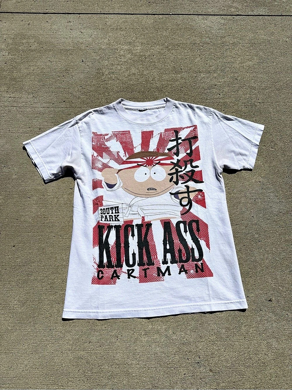 Y2K Kick Ass Cartman South Park Tee
